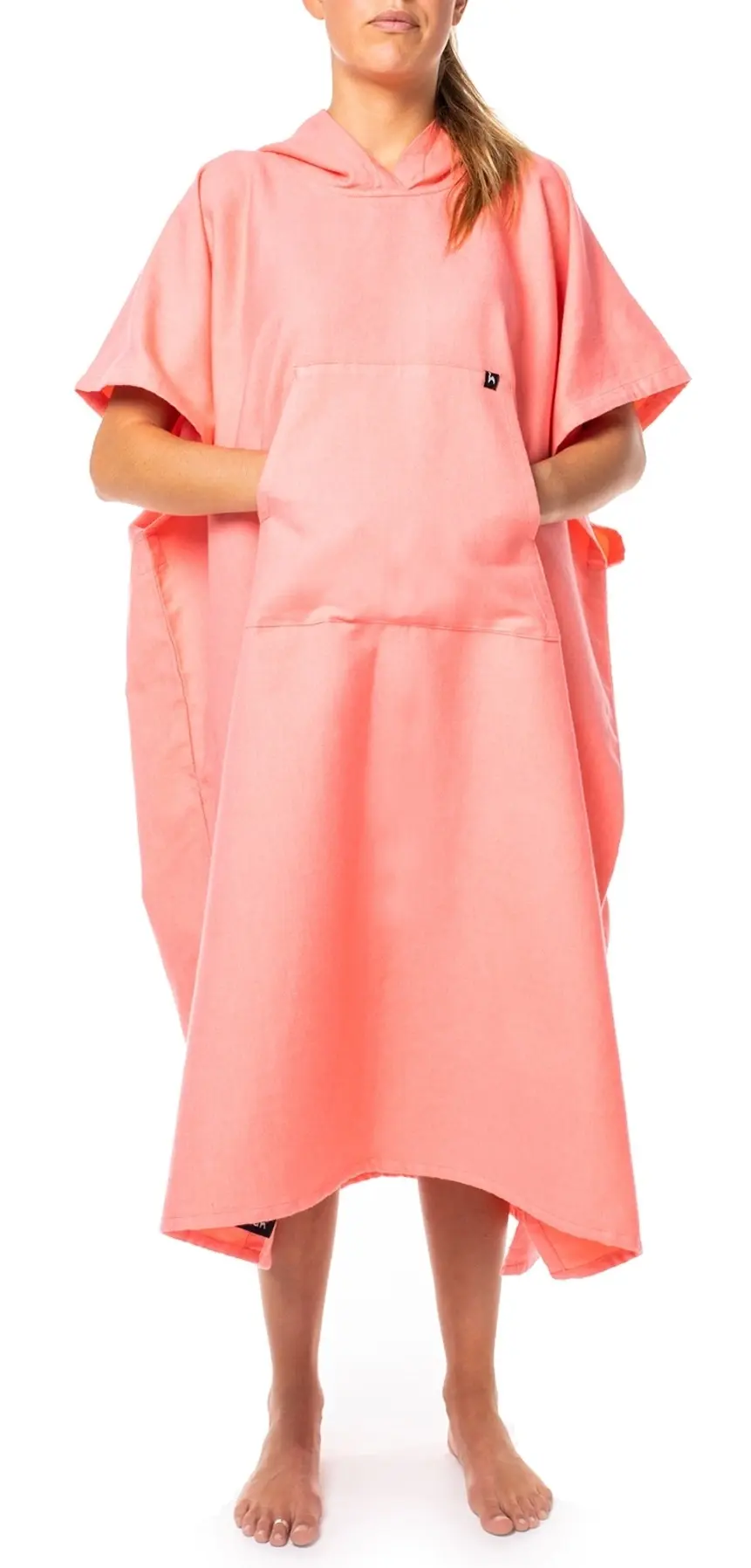 Futah - Ericeira Coral Poncho  (2)