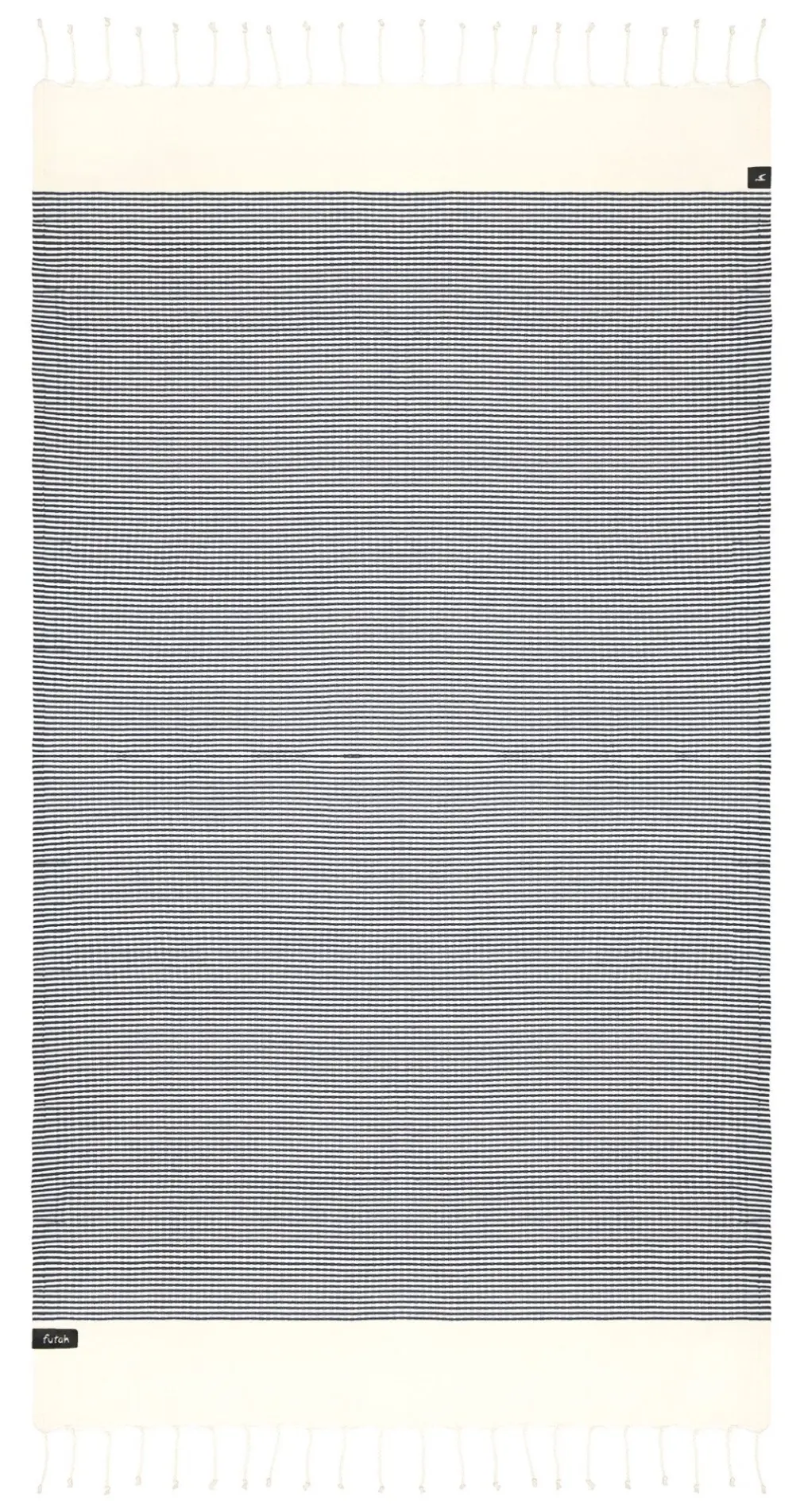 Futah - Nazaré Black Beach Towel (1)