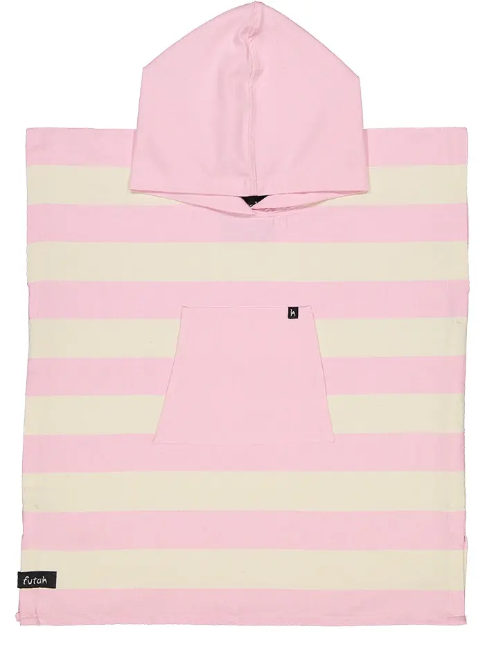 Futah - Bedu Pink Kids Poncho (1)