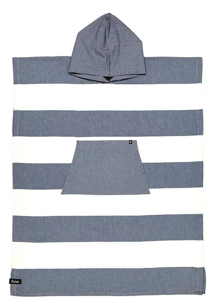 Futah - Bedu Blue Poncho (1)