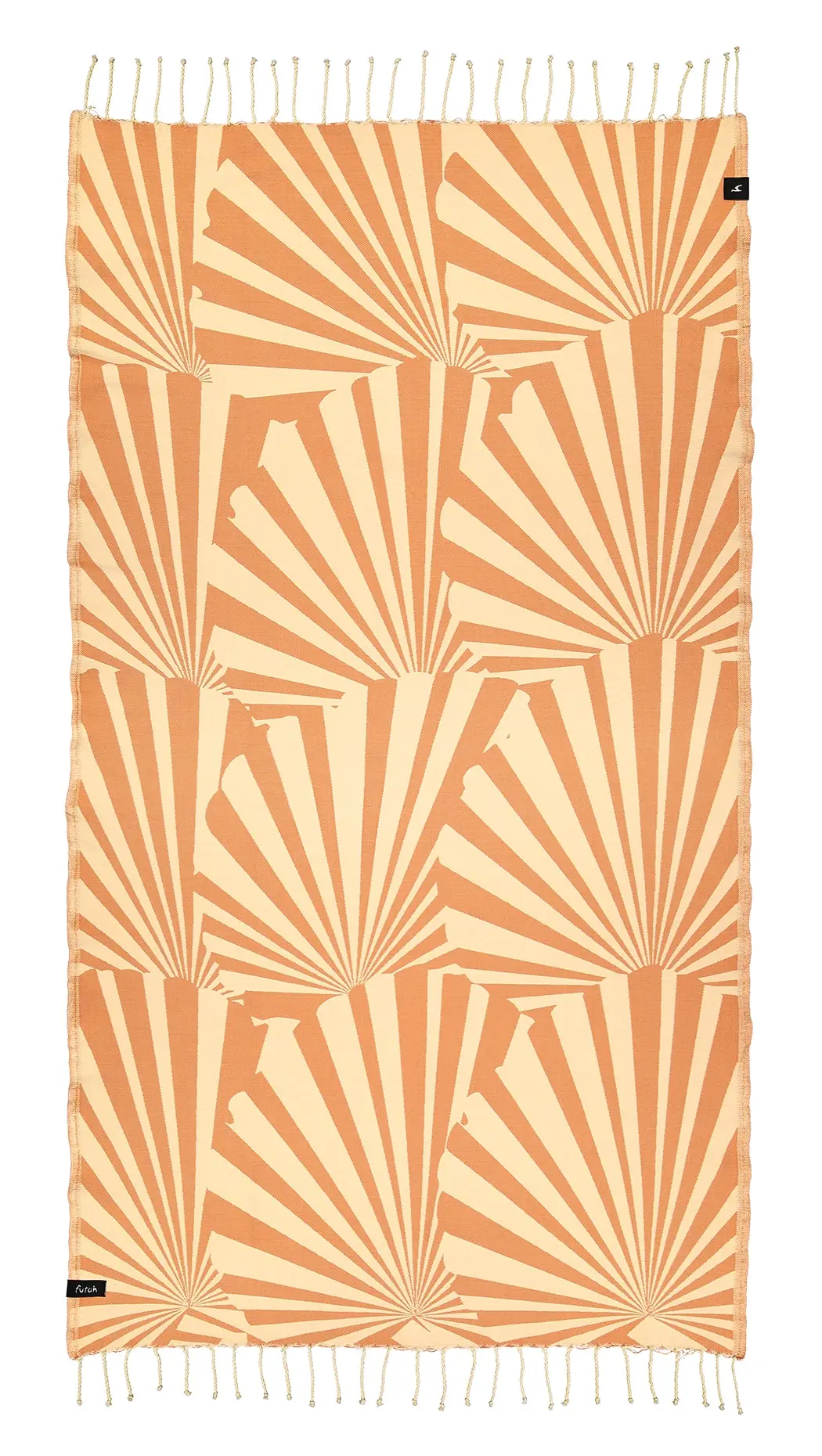 Futah - Taiga Apricot Beach Towel (1)