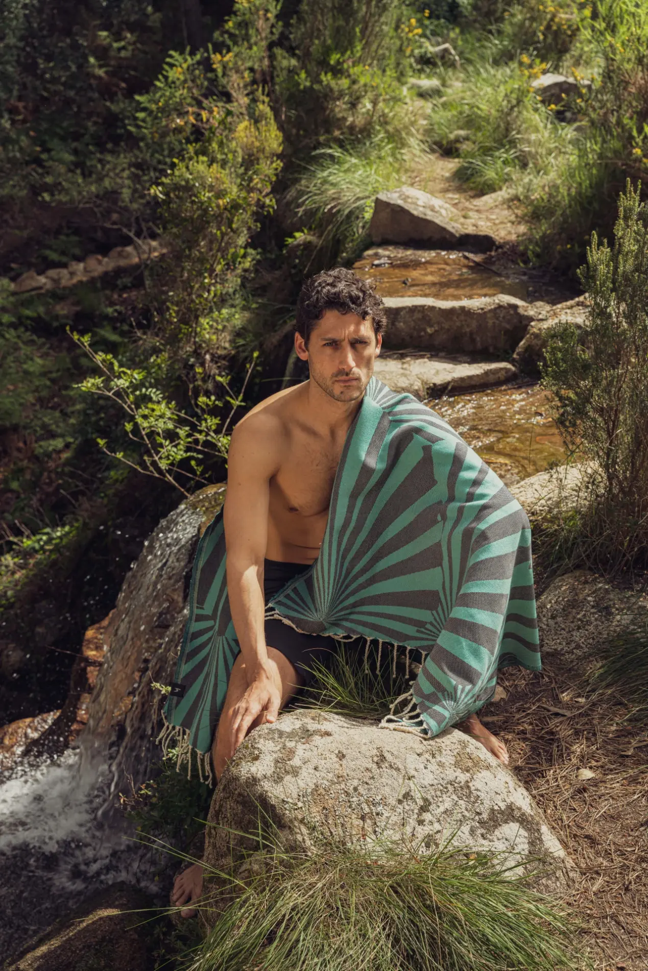 Futah - Taiga Green Beach Towel (4)