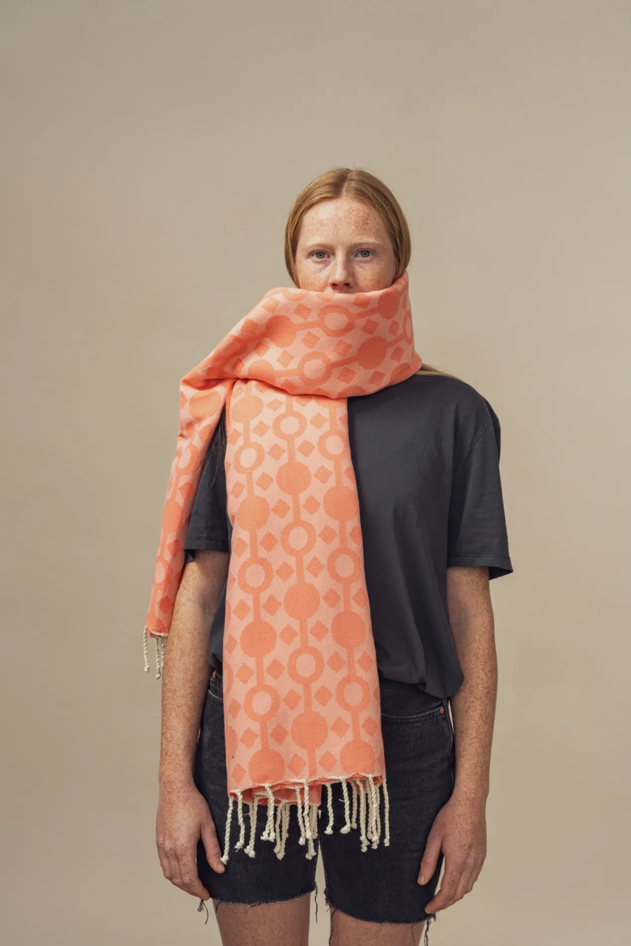 Futah - Amazónica Coral Beach Towel (4)