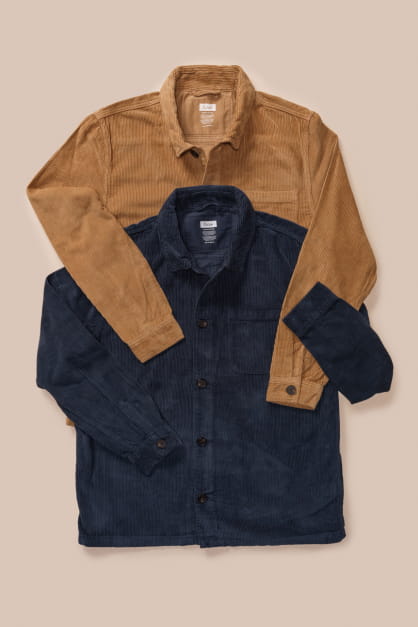 Corduroy Jacket Blue