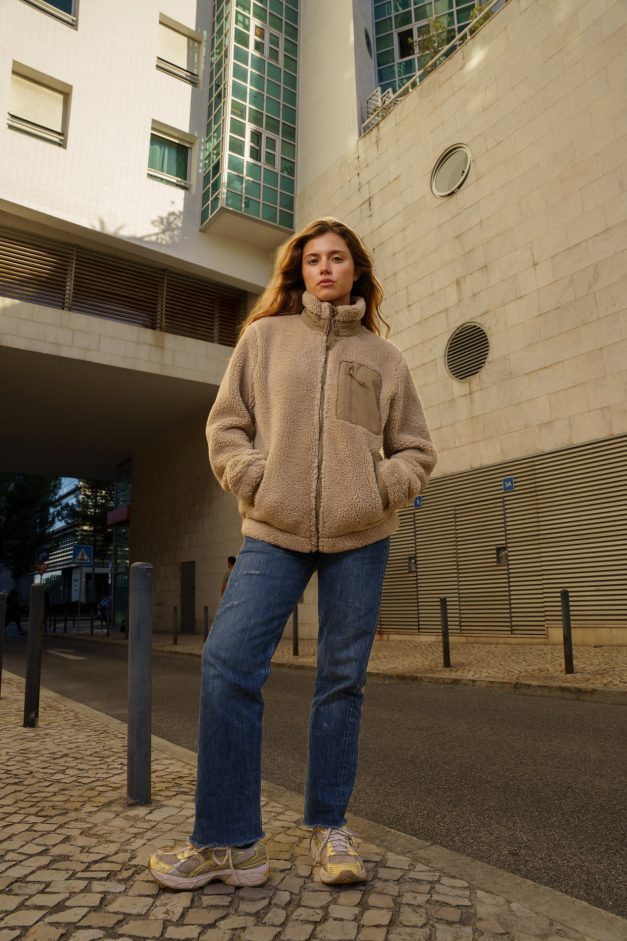 Futah - Sherpa Jacket Beige (4)