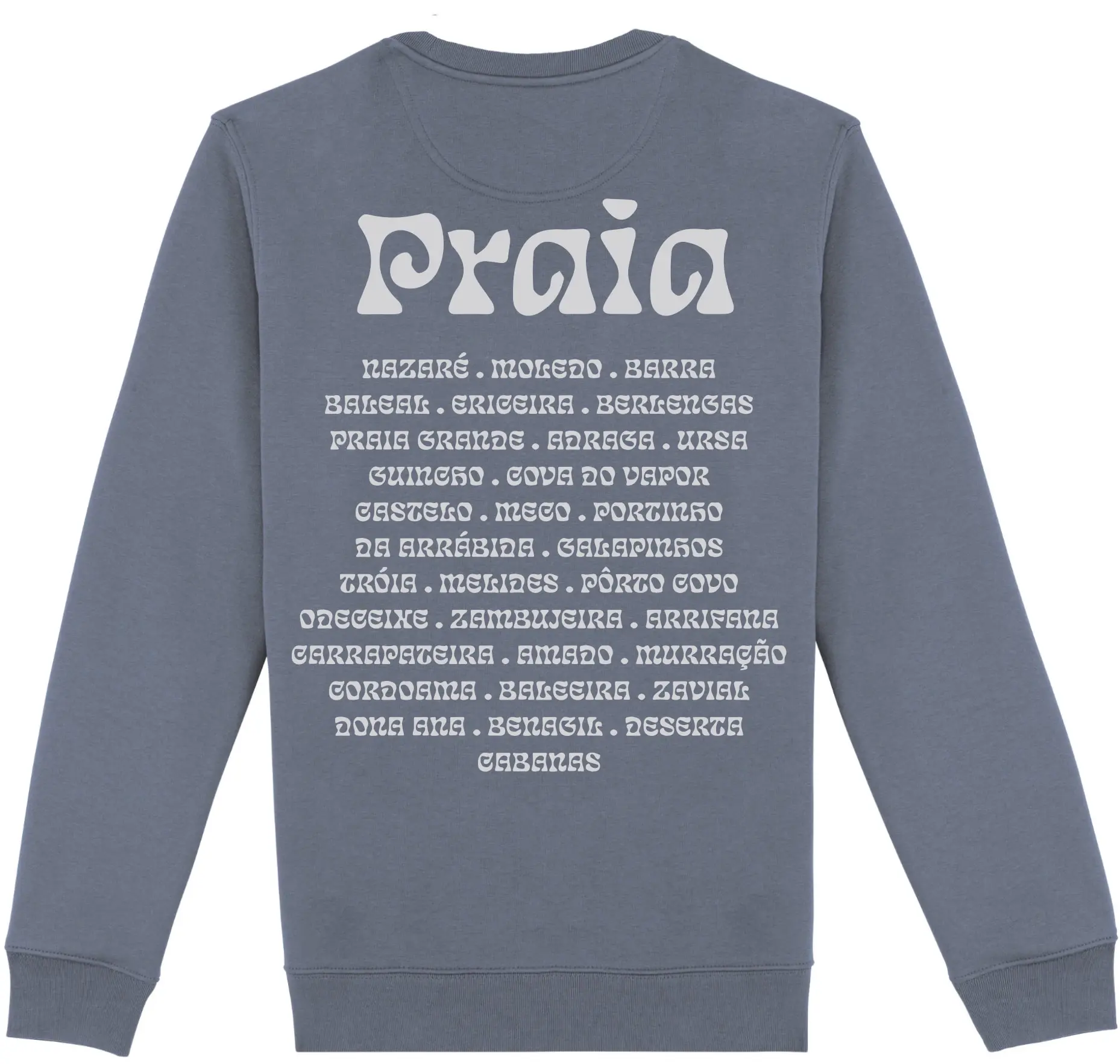 Futah - Organic Cotton Sweatshirt - Beach Grey (3)