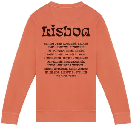 Organic Cotton Sweatshirt - Lisboa