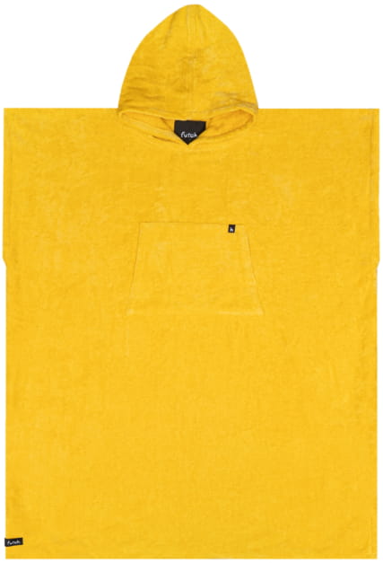 Futah Ericeira Mustard Terry Poncho 