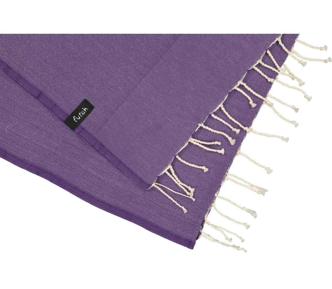 Futah - Ericeira Purple Beach Towel (2)