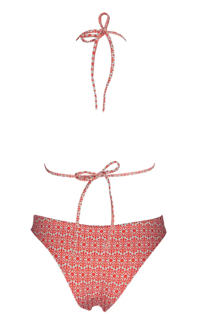 Futah - Flora Aquatic & Coral Bikini Triangle (2)