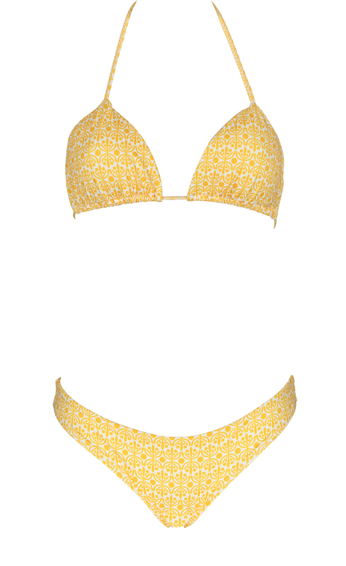 Futah - Flora Amber Bikini Triangle (1)