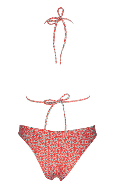 Flora Aquatic & Coral Bikini Triangle (2)