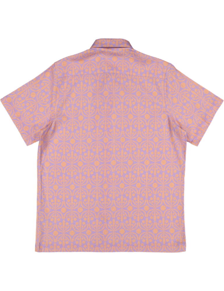 Futah - Flora Mocha & Violet Shirt (4)