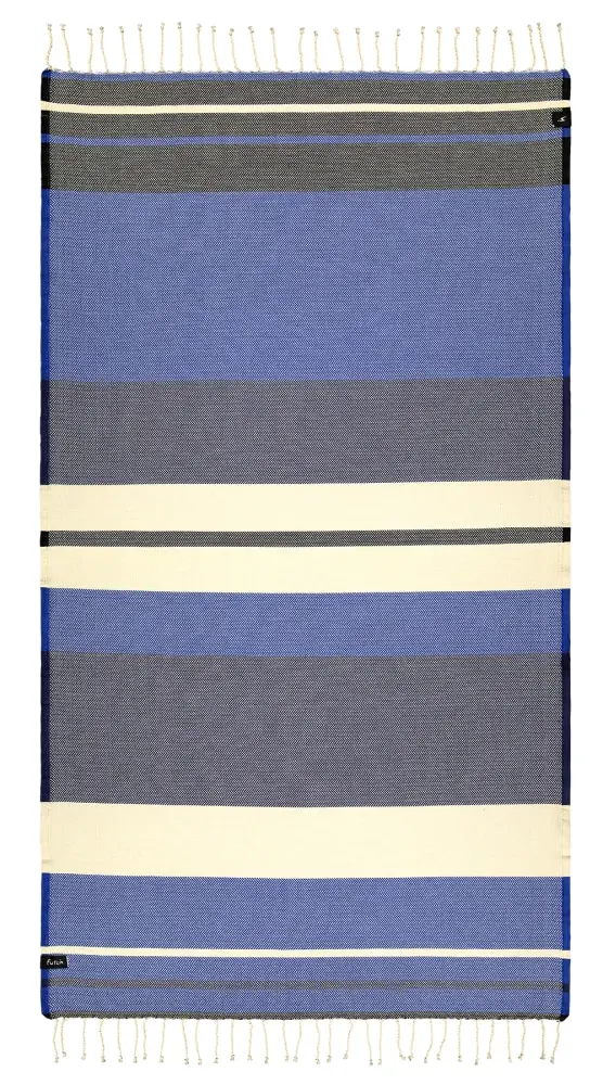 Futah - Papua Blue Beach Towel (1)