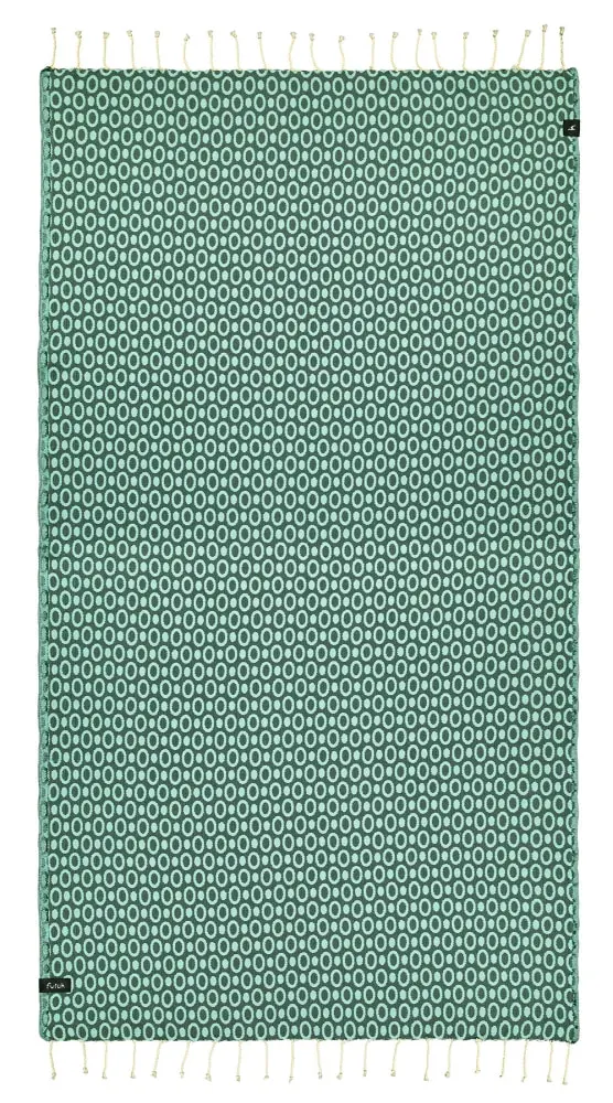 Futah - Pulse Green Beach Towel (1)