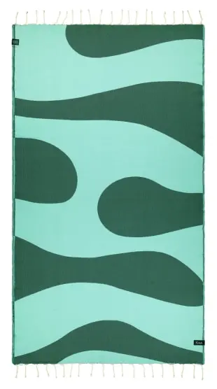 Aether Green Beach Towel (2)