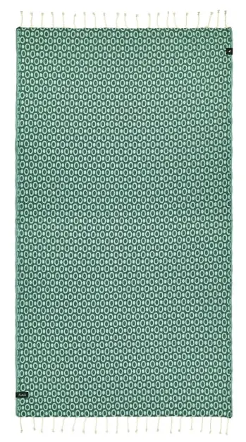 Pulse Green Beach Towel