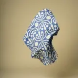 FLORA BLUE BEACH TOWEL_min