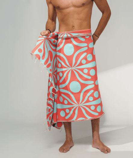 Futah Coral Beach Towel