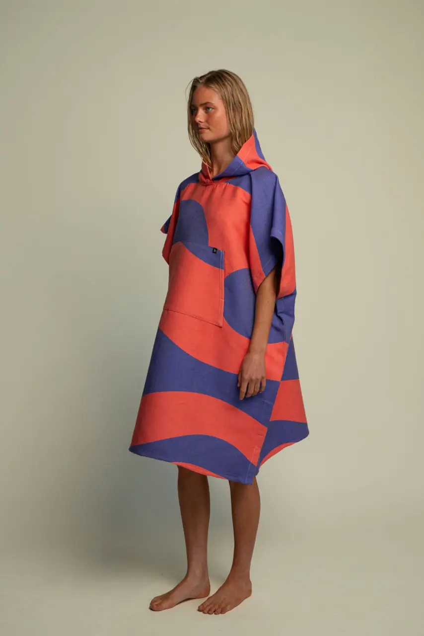 Futah - Aether Purple Adult Poncho (2)