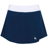 skirt blue flat front_min