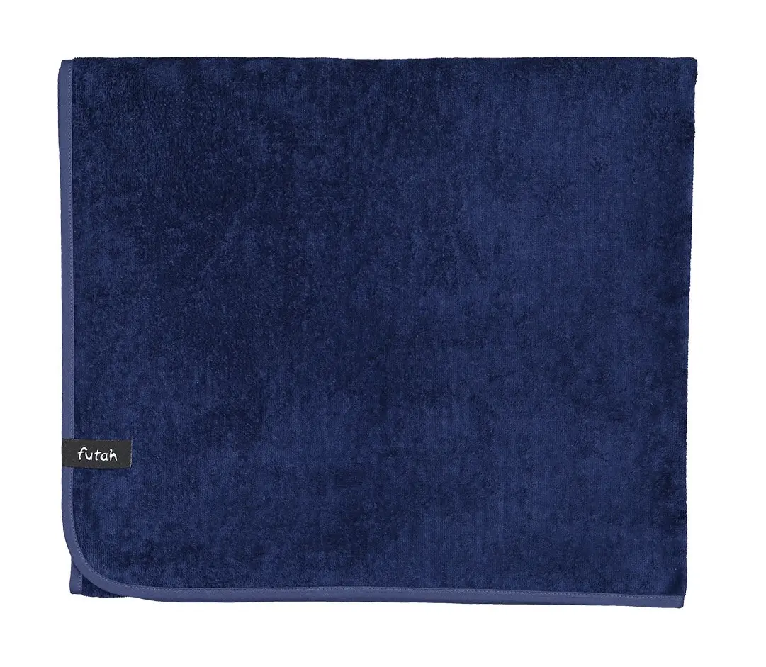 Futah - Ericeira Navy Blue Terry Towel (3)
