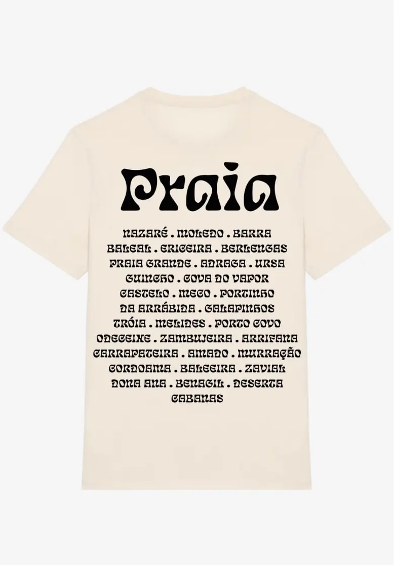 Futah - Raw Organic Cotton T-Shirt - Beach (1)