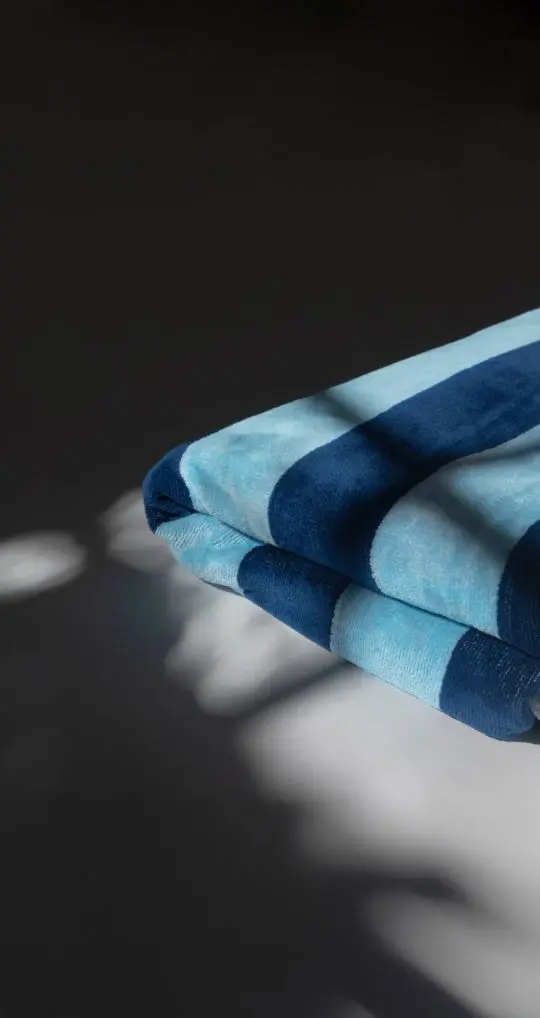 Futah - Bedu Two Blues Terry Towel (2)