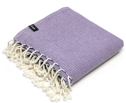 Ericeira Violet Blanket